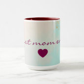 Gouden Luxe Moderne Blush Roze Zachte Mint Collect Mok (Midden)