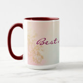 Gouden Luxe Moderne Blush Roze Zachte Mint Collect Mok (Links)