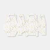 Gouden luxe nummers & valutasymbolen Patroon Bedankdoosjes (Uitgevouwen)