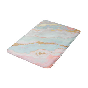 Gouden Luxe Populaire Blush Roze Mint Collectie Badmat