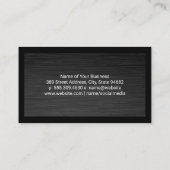 Gouden Luxe Tafelgerei | Culinair Visitekaartje (Achterkant)