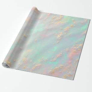 Gouden Luxe Trendy Blush Roze Zachte Mint Collecti Cadeaupapier
