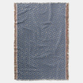 Gouden Maan en Sterren Nachthemel Deken (Voorkant Verticaal)