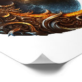 Gouden Maan Poster (Hoek)