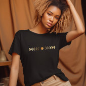 Gouden Maanfase T-shirt