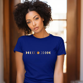 Gouden Maanfase T-shirt