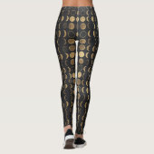 Gouden Maanfasen – Hemelse Alchemie Leggings (Achterkant)