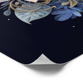 gouden maangrans poster (Hoek)