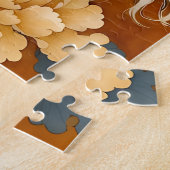 Gouden Maanpaarden – Aangepaste Fotopuzzel (1014 s Legpuzzel (Zijkant)