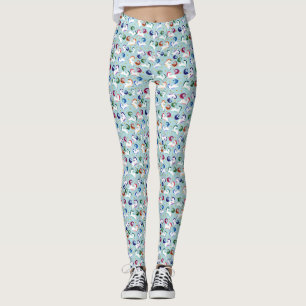 Gouden Magische Ster Regenboog Eenhoorn Leggings