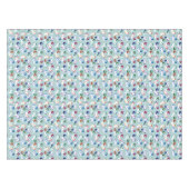 Gouden Magische Ster Regenboog Eenhoorn Tafelkleed (Voorkant (Horizontaal))