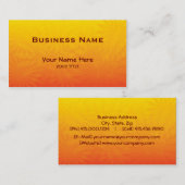 gouden maises2 ~ bc visitekaartje (Voorkant / Achterkant)