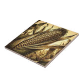 Gouden Maiskolvenoogst Tegeltje (Zijkant)
