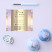 Gouden Make-up Schoonheidssalon Roze Haar Nails Pa Flyer (Enkel)