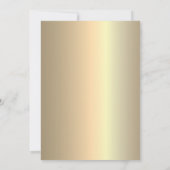 Gouden Man 50ste Verjaardag Kaart (Achterkant)