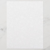 Gouden mandal hoeken op witte paisley achtergrond briefhoofd (Achterkant)