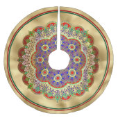 Gouden Mandala  Kerstboom Rok (Voorkant)