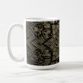 Gouden Mandala Koffiemok