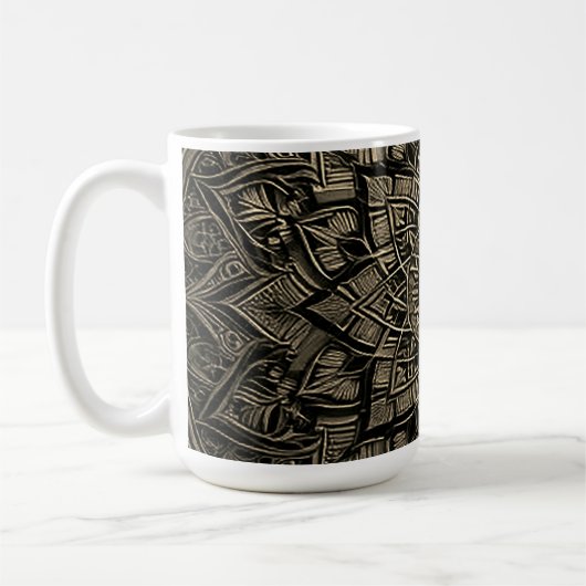 Gouden Mandala Koffiemok (Links)