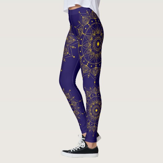 Gouden Mandala Leggings (Links)