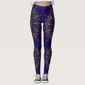 Gouden Mandala Leggings (Voorkant)