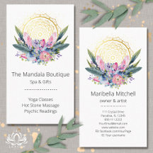 Gouden Mandala Roze Kristallen Psychische Spa Gees