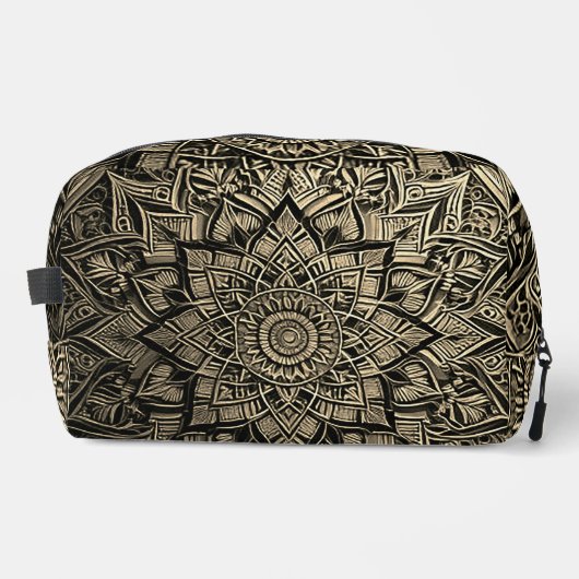 Gouden Mandala Toilettasje (Voorkant)