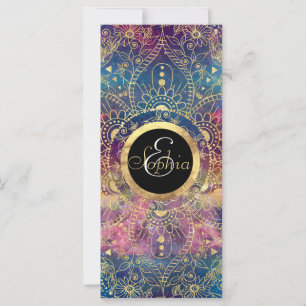 Gouden Mandala Waterverf kleurrijke nevel