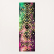 Gouden Mandala Waterverf Nevel Initialen