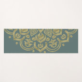 Gouden Mandala - Yoga Mat (Voorkant (horizontaal))