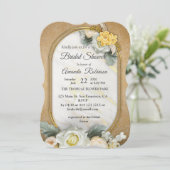 Gouden mandala's van verschillende geometrische ci kaart (Staand voorkant)