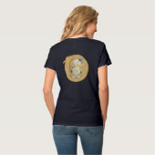 Gouden mandala's van verschillende geometrische ci t-shirt (Achterkant volledig)
