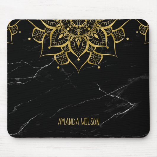 gouden mantel muismat (Voorkant)