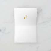 Gouden Manuscript aan Mijn Grootouders op Mijn Dag Kaart (Binnen)