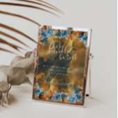 Gouden marine Deze kaars brandt in liefdevolle her Poster