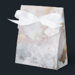 Gouden Marmer Bedankdoosjes<br><div class="desc">Nep gouden marmeren folie gunstdoos.</div>