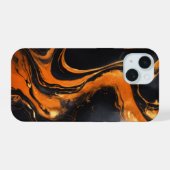 Gouden Marmer Luxe iPhone 15 Case (Achterkant horizontaal)