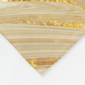 Gouden marmer: luxe textuur achtergrond. fleece deken (Hoek)