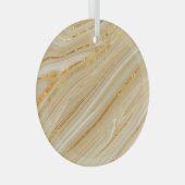 Gouden marmer: luxe textuur achtergrond. glas ornament (Voorkant Rechts)