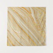 Gouden marmer: luxe textuur achtergrond. wandkleed (Voorkant (horizontaal))