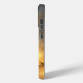 Gouden Marmeren Abstract Ontwerp Case-Mate iPhone Case (Achterkant / Links)