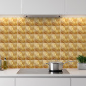 Gouden marmeren agaat tegeltje