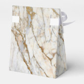 Gouden Marmeren Favor Box Bedankdoosjes (Achterkant)