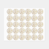 Gouden Marmeren Folie Textuur Labels (Vel)