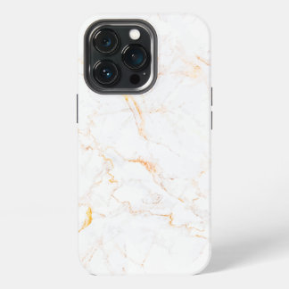 Gouden marmeren patroon textuur iPhone 13 pro hoesje