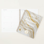 Gouden Marmeren Zakelijke Cadeaus 2026 Planner (Display)