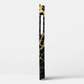 Gouden Marmerende Textuur: Luxe ontwerpelement Case-Mate iPhone Case (Achterkant / Links)