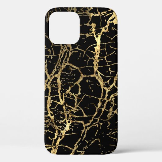 Gouden Marmerende Textuur: Luxe ontwerpelement Case-Mate iPhone Case (Achterkant)