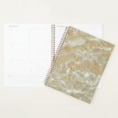 Gouden marmerpatroon planner (Display)