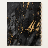 Gouden marmerpatroon planner (Achterkant)
